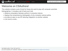 Tablet Screenshot of csauthors.net